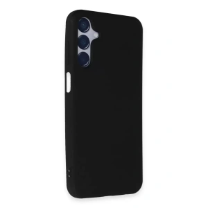 Hubrendy SH Newface Samsung Galaxy M15 Kılıf First Silikon - Siyah