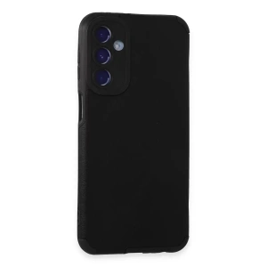 Hubrendy SH Newface Samsung Galaxy M34 5g Kılıf Loop Deri Silikon - Siyah