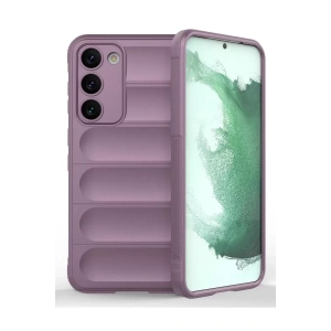 Hubrendy SH Newface Samsung Galaxy S23 Plus Kılıf Optimum Silikon - Mor