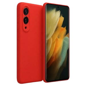 Hubrendy SH Newface Samsung Galaxy S25 Edge First Silikon - Kırmızı