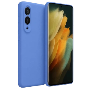 Hubrendy SH Newface Samsung Galaxy S25 Edge First Silikon - Mavi