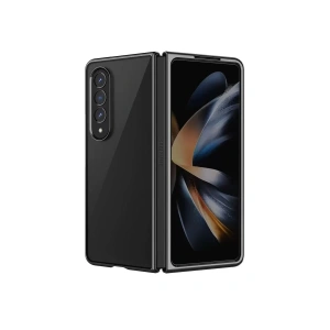 Hubrendy SH Newface Samsung Galaxy Z Fold 4 Kılıf Fold Element Kapak - Siyah