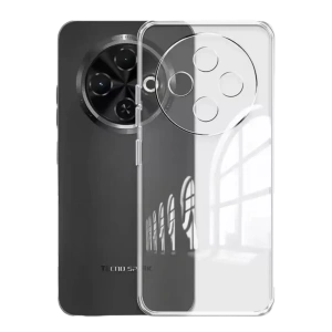 Hubrendy SH Newface Tecno Spark 30c Kılıf Lüx Şeffaf Silikon