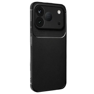 Hubrendy SH Newface Tecno Spark 50 4g Auto Focus Karbon Kapak - Siyah