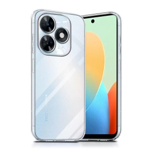 Hubrendy SH Newface Tecno Spark Go 2024 Kılıf Lüx Şeffaf Silikon
