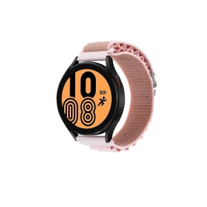 Hubrendy SH Newface Watch 22mm Kr410 Kumaş Kordon - Pembe