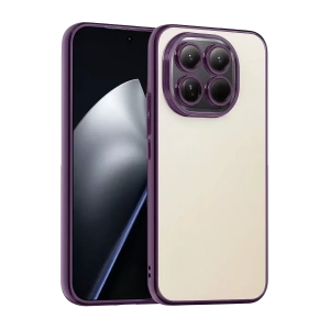 Hubrendy SH Newface Xiaomi Mi 15 Razer Lensli Silikon - Mor