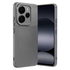 Hubrendy SH Newface Xiaomi Note 14 5g Auto Focus Karbon Kapak - Gri