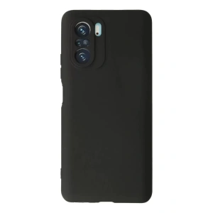 Hubrendy SH Newface Xiaomi Poco F3 Kılıf First Silikon - Siyah