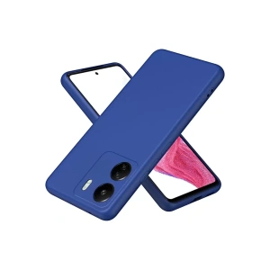 Hubrendy SH Newface Xiaomi Redmi 13c Kılıf First Silikon - Lacivert