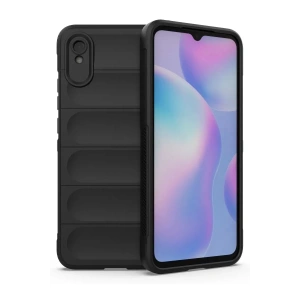 Hubrendy SH Newface Xiaomi Redmi 9a Kılıf Optimum Silikon - Siyah