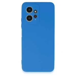 Hubrendy SH Newface Xiaomi Redmi Note 12 4g Kılıf First Silikon - Mavi