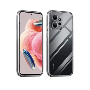 Hubrendy SH Newface Xiaomi Redmi Note 12 4g Kılıf Lüx Şeffaf Silikon