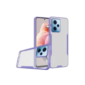 Hubrendy SH Newface Xiaomi Redmi Note 12 5g Kılıf Platin Silikon - Lila