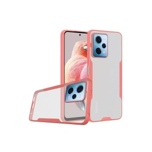 Hubrendy SH Newface Xiaomi Redmi Note 12 5g Kılıf Platin Silikon - Pembe