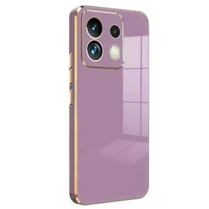 Hubrendy SH Newface Xiaomi Redmi Note 13 5g Kılıf Volet Silikon - Mor