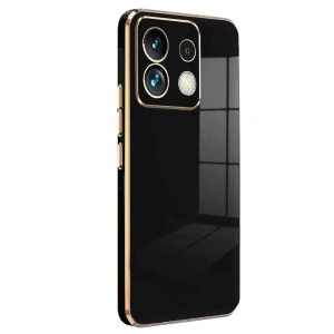 Hubrendy SH Newface Xiaomi Redmi Note 13 5g Kılıf Volet Silikon - Siyah