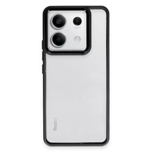 Hubrendy SH Newface Xiaomi Redmi Note 13 Pro 4g Kılıf Power Silikon - Siyah