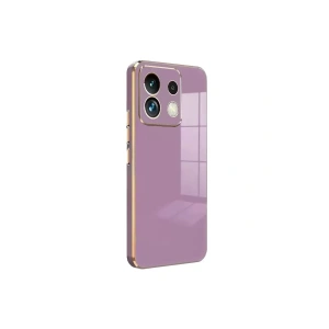 Hubrendy SH Newface Xiaomi Redmi Note 13 Pro 5g Kılıf Volet Silikon - Mor