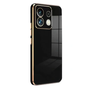 Hubrendy SH Newface Xiaomi Redmi Note 13 Pro 5g Kılıf Volet Silikon - Siyah