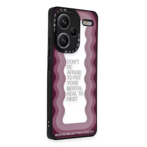 Hubrendy SH Newface Xiaomi Redmi Note 13 Pro Plus Kılıf Mirror Desenli Kapak - Mirror - 11