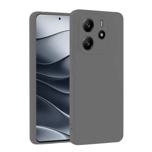 Hubrendy SH Newface Xiaomi Redmi Note 14 4g Kılıf First Silikon - Gri