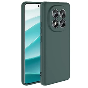 Hubrendy SH Newface Xiaomi Redmi Note 14 Pro 4g Kılıf First Silikon - Koyu Yeşil