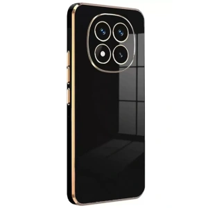 Hubrendy SH Newface Xiaomi Redmi Note 14 Pro 4g Kılıf Volet Silikon - Siyah