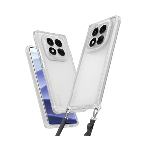 Hubrendy SH Newface Xiaomi Redmi Note 14 Pro Plus Kılıf Penta Silikon Kılıf - Şeffaf