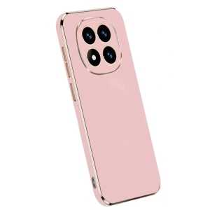 Hubrendy SH Newface Xiaomi Redmi Note 14 Pro Plus Kılıf Volet Silikon - Pembe