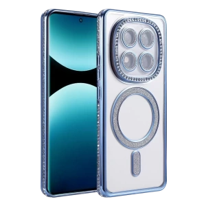 Hubrendy SH Newface Xiaomi Redmi Note 15 4g Joke Simli Magneticsafe Kılıf - Mavi