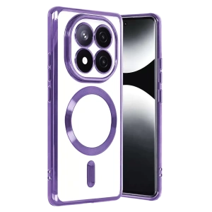 Hubrendy SH Newface Xiaomi Redmi Note 15 Pro Plus 5g Kross Magneticsafe Kapak - Mor