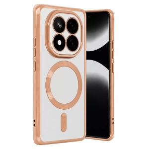 Hubrendy SH Newface Xiaomi Redmi Note 15 Pro Plus 5g Kross Magneticsafe Kapak - Rose