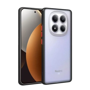 Hubrendy SH Newface Xiaomi Redmi Note 15 Pro Plus 5g Montreal Silikon Kapak - Siyah
