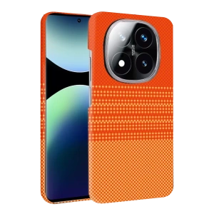 Hubrendy SH Newface Xiaomi Redmi Note 15 Pro Plus 5g Vega Magsafe Kapak - Turuncu