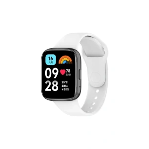 Hubrendy SH Newface Xiaomi Redmi Watch 3 Active Klasik Kordon - Beyaz