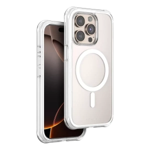 Hubrendy SH Onegif Apple İphone 15 Pro Max Hulk Magsafe Kapak - Beyaz