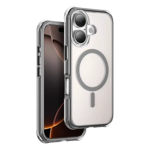 Hubrendy SH Onegif Apple İphone 16 Hulk Magsafe Kapak - Siyah