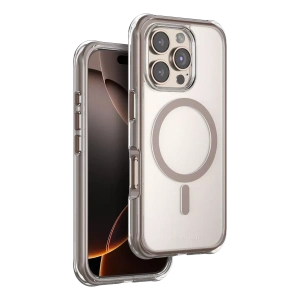 Hubrendy SH Onegif Apple İphone 16 Pro Hulk Magsafe Kapak - Çöl Titanyum