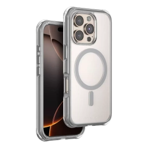 Hubrendy SH Onegif Apple İphone 16 Pro Max Hulk Magsafe Kapak - Titan Gri