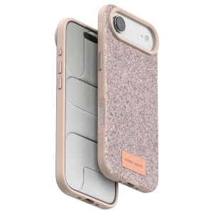 Hubrendy SH Onegif Apple İphone 17 Air Bright Simli Kapak - Pembe