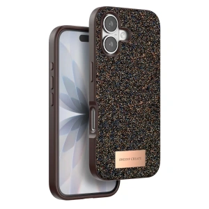 Hubrendy SH Onegif Apple İphone 17 Bright Simli Kapak - Gold