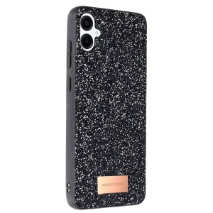 Hubrendy SH Onegif Samsung Galaxy A06 Bright Simli Kapak - Siyah