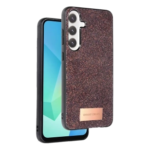Hubrendy SH Onegif Samsung Galaxy A26 Bright Simli Kapak - Derin Mor