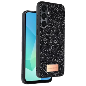 Hubrendy SH Onegif Samsung Galaxy A26 Bright Simli Kapak - Siyah