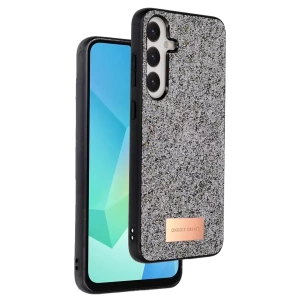 Hubrendy SH Onegif Samsung Galaxy A36 Bright Simli Kapak - Gümüş