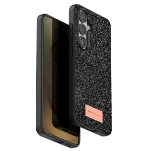 Hubrendy SH Onegif Samsung Galaxy S26 Bright Simli Kapak - Siyah