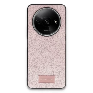 Hubrendy SH Onegif Xiaomi Redmi A3 4g Bright Simli Kapak - Pembe