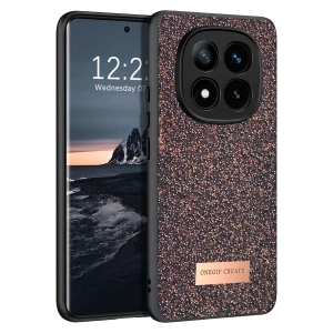 Hubrendy SH Onegif Xiaomi Redmi Note 14 Pro 4g Bright Simli Kapak - Derin Mor