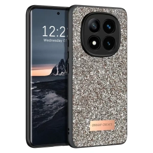 Hubrendy SH Onegif Xiaomi Redmi Note 14 Pro 4g Bright Simli Kapak - Gold